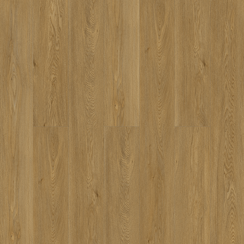 Warm Brown Oak Grain Embossed in Register Ultra-Quiet Click Vinyl Plank Flooring